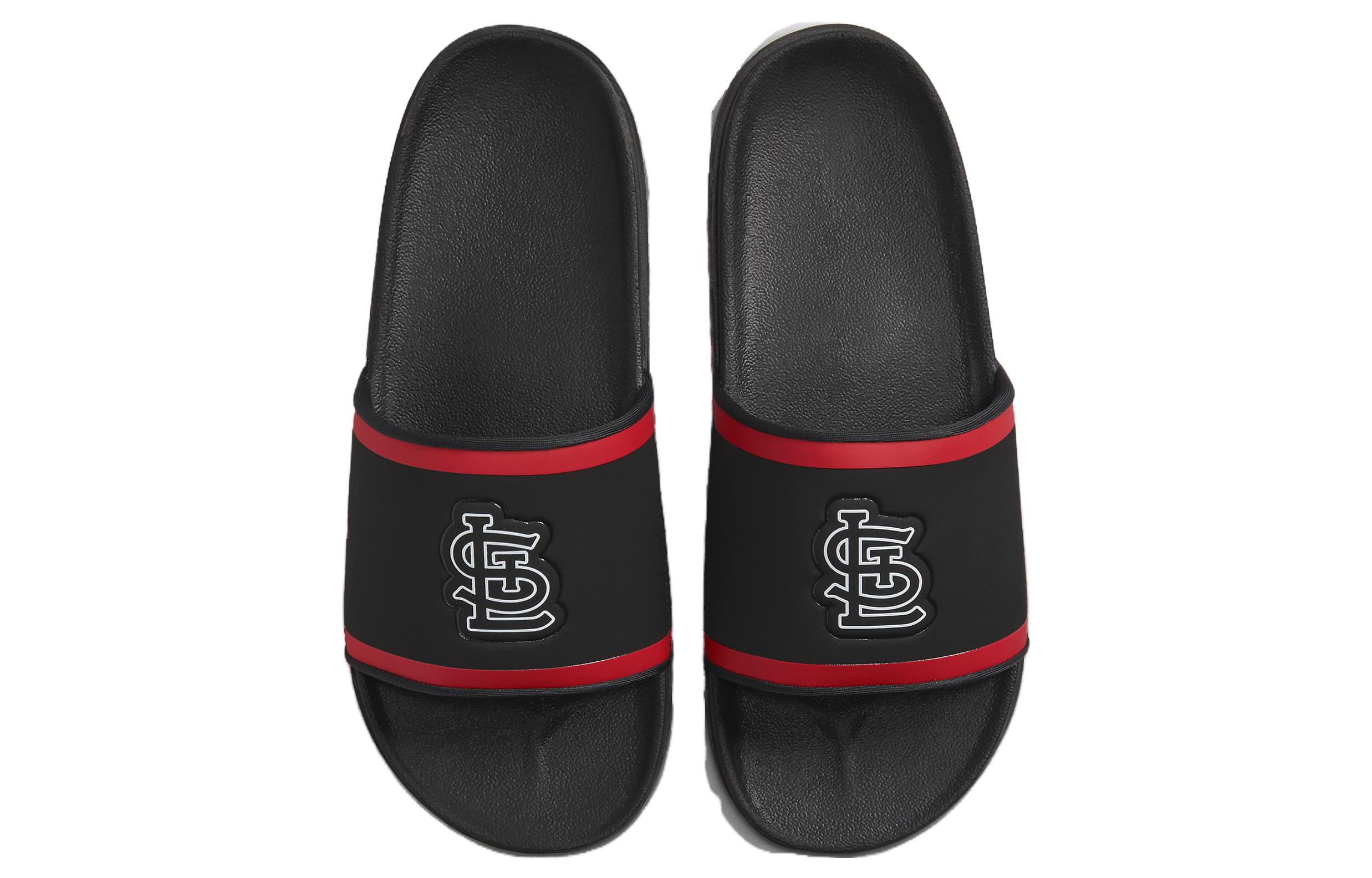 Lookbook MLB x Nike Offcourt Slide 'St. Louis Cardinals' Sandal Pria DH6974-002