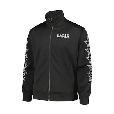 MLB PLEASURES FW23 Houston Astros Full-Zip High-Neck Sweatshirt Black () 200032400