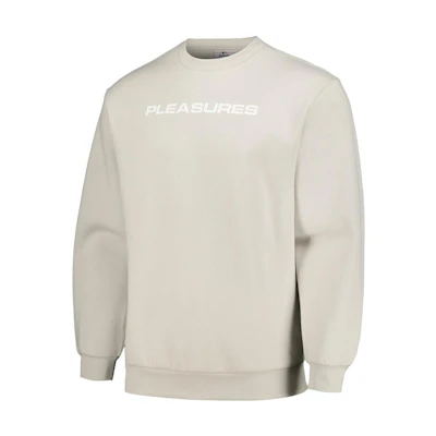 MLB PLEASURES FW23 LA Dodgers Pullover Crewneck Sweatshirt Grey Mens 200032448