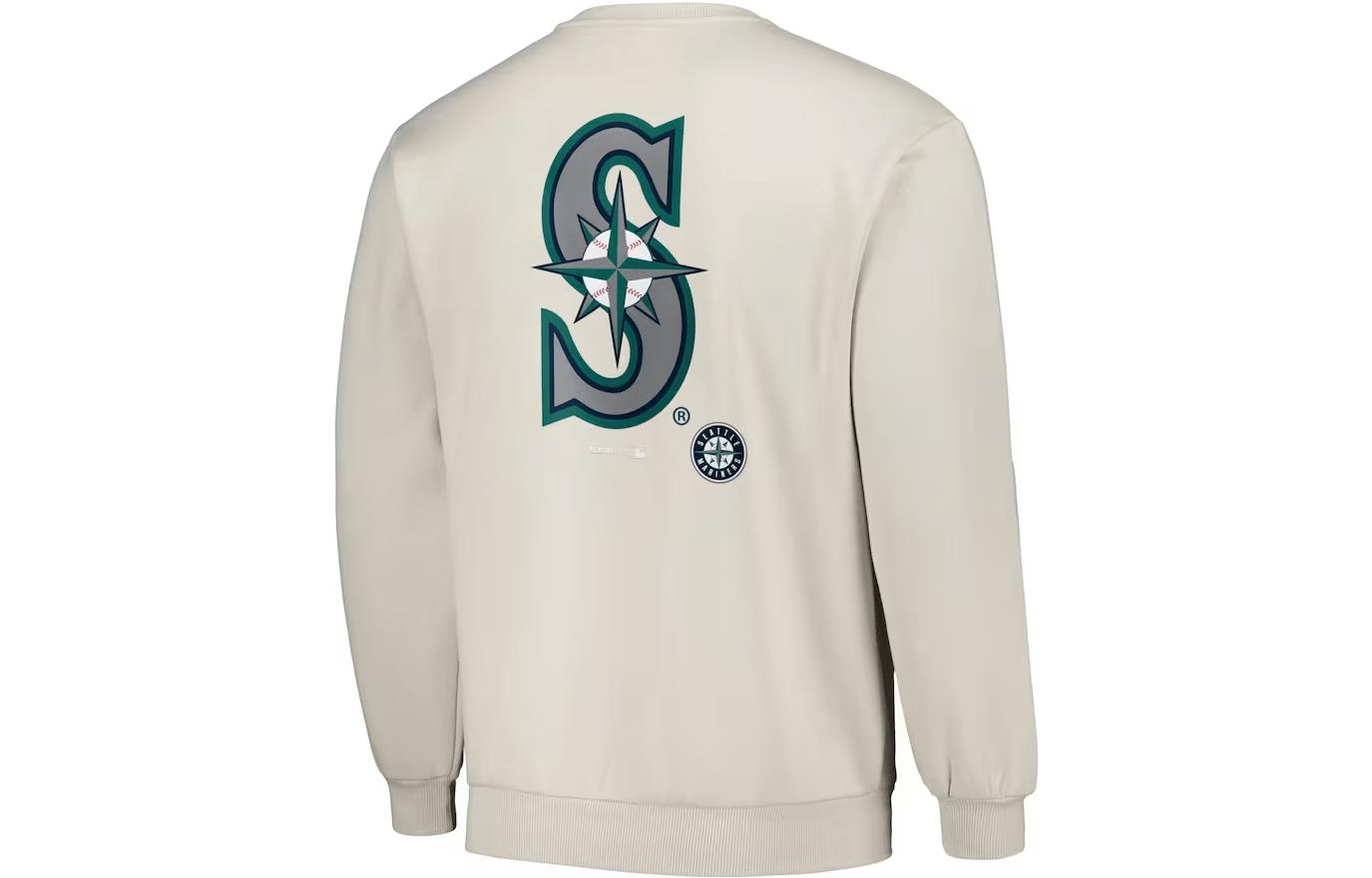 MLB PLEASURES Seattle Mariners Crewneck Sweatshirt FW23 Grey () 200032462