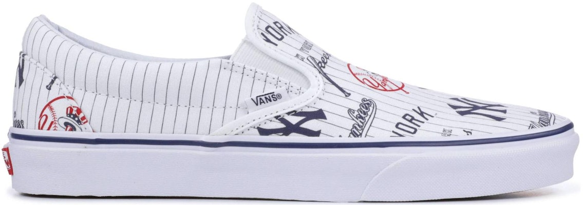 MLB x Vans Classic Slip-On 'New York Yankees' VN0A38F7PQ1 Order MLB x Vans Classic Slip-On 'New York Yankees' VN0A38F7PQ1