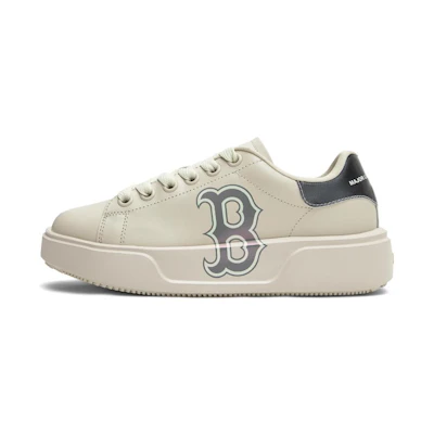 MLB Vans Low 'Boston Red Sox Cream Grey'