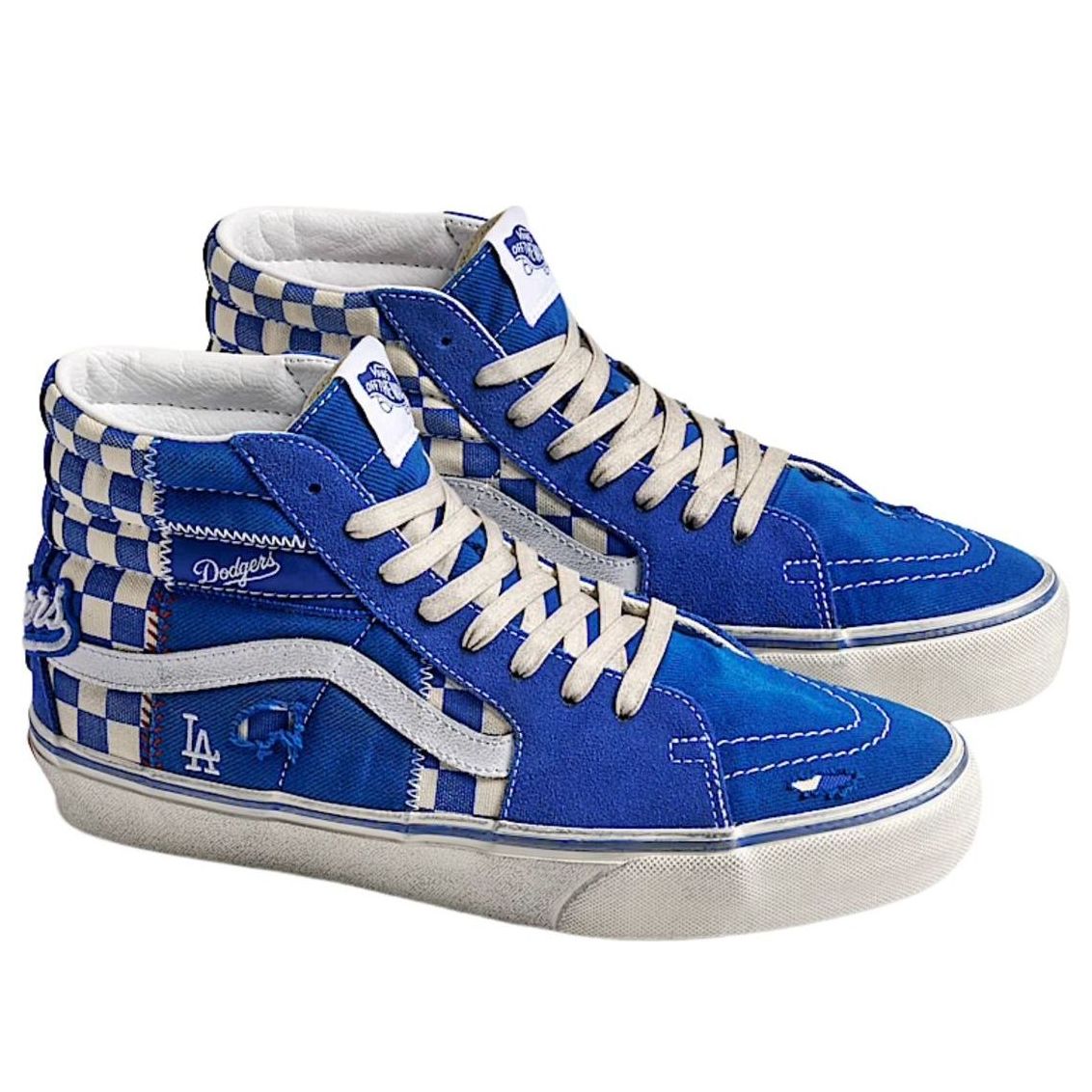 Order MLB x Vans SK8-Hi Los Angeles 'Dodgers Classic Blue' VN0014YQ45K