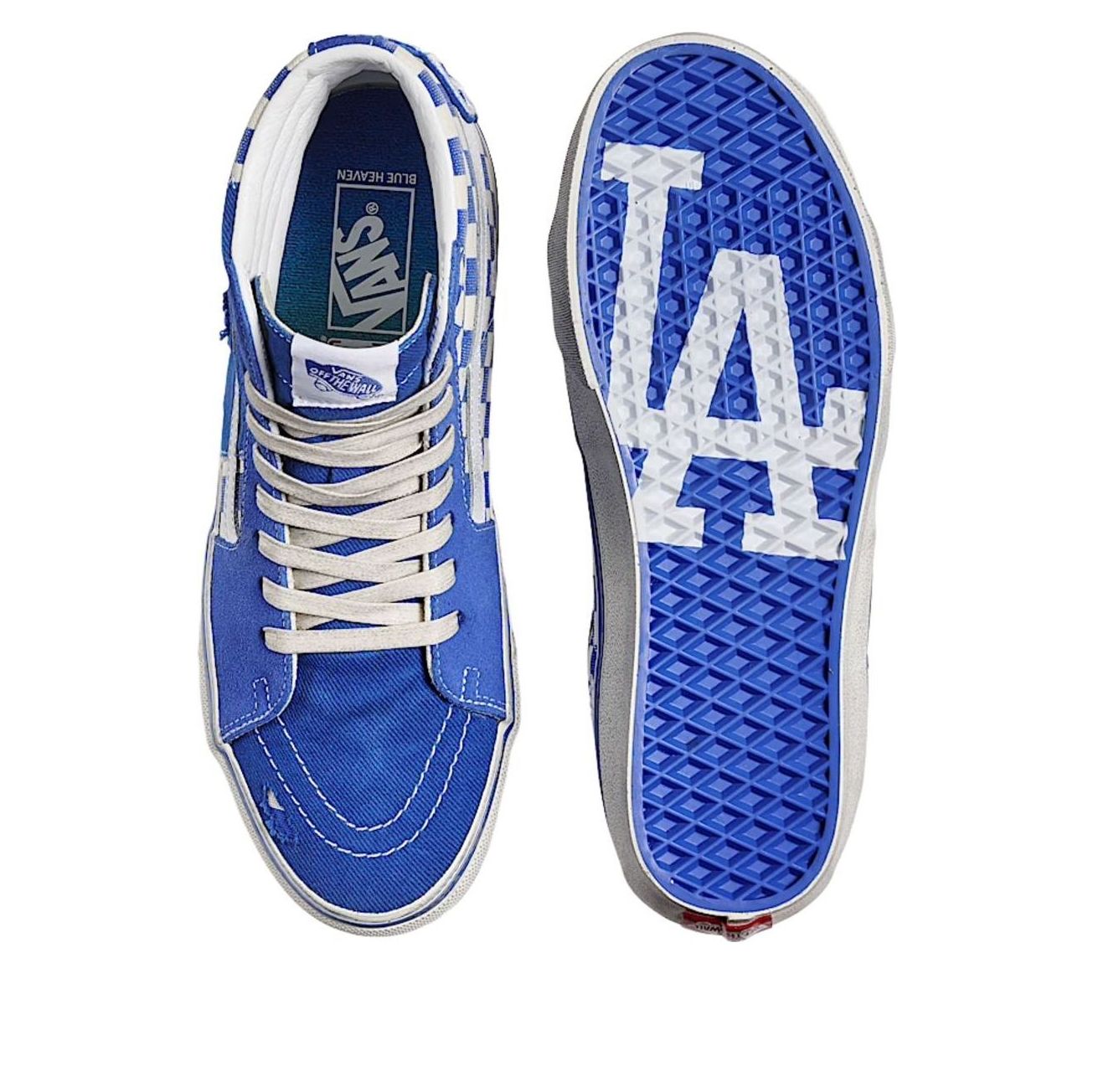 Lookbook MLB x Vans SK8-Hi Los Angeles 'Dodgers Classic Blue' VN0014YQ45K