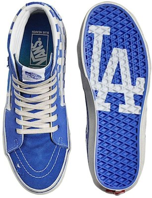 MLB x Vans SK8-Hi Los Angeles 'Dodgers Classic Blue' VN0014YQ45K Lookbook MLB x Vans SK8-Hi Los Angeles 'Dodgers Classic Blue' VN0014YQ45K