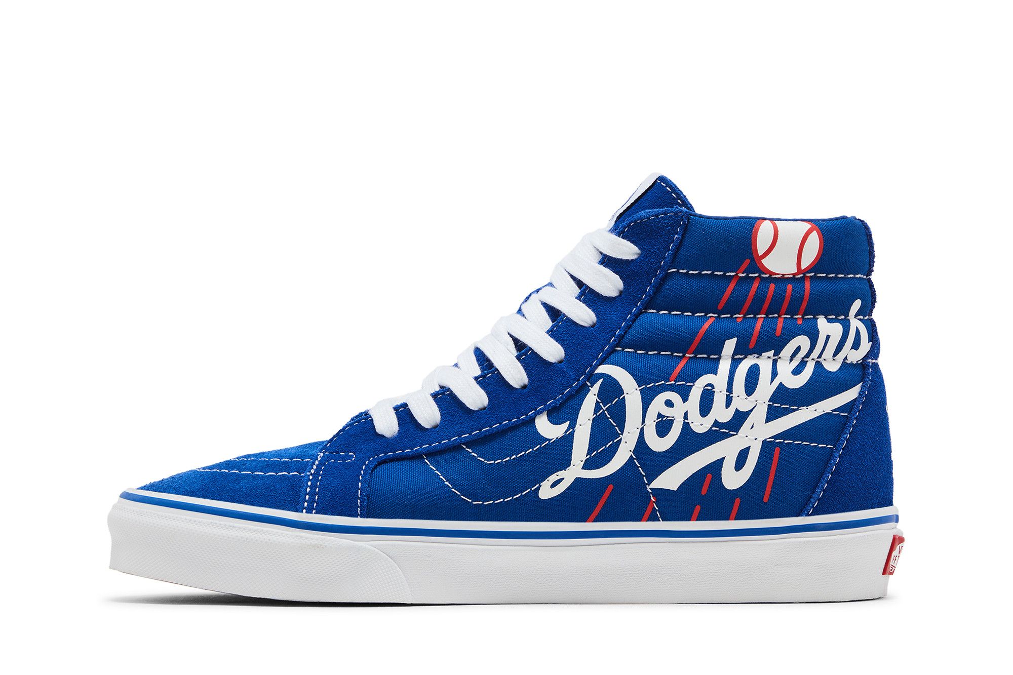 Lookbook MLB x Vans SK8-Hi Edisi Ulang 'Dodgers' VN0A2XSBRT1