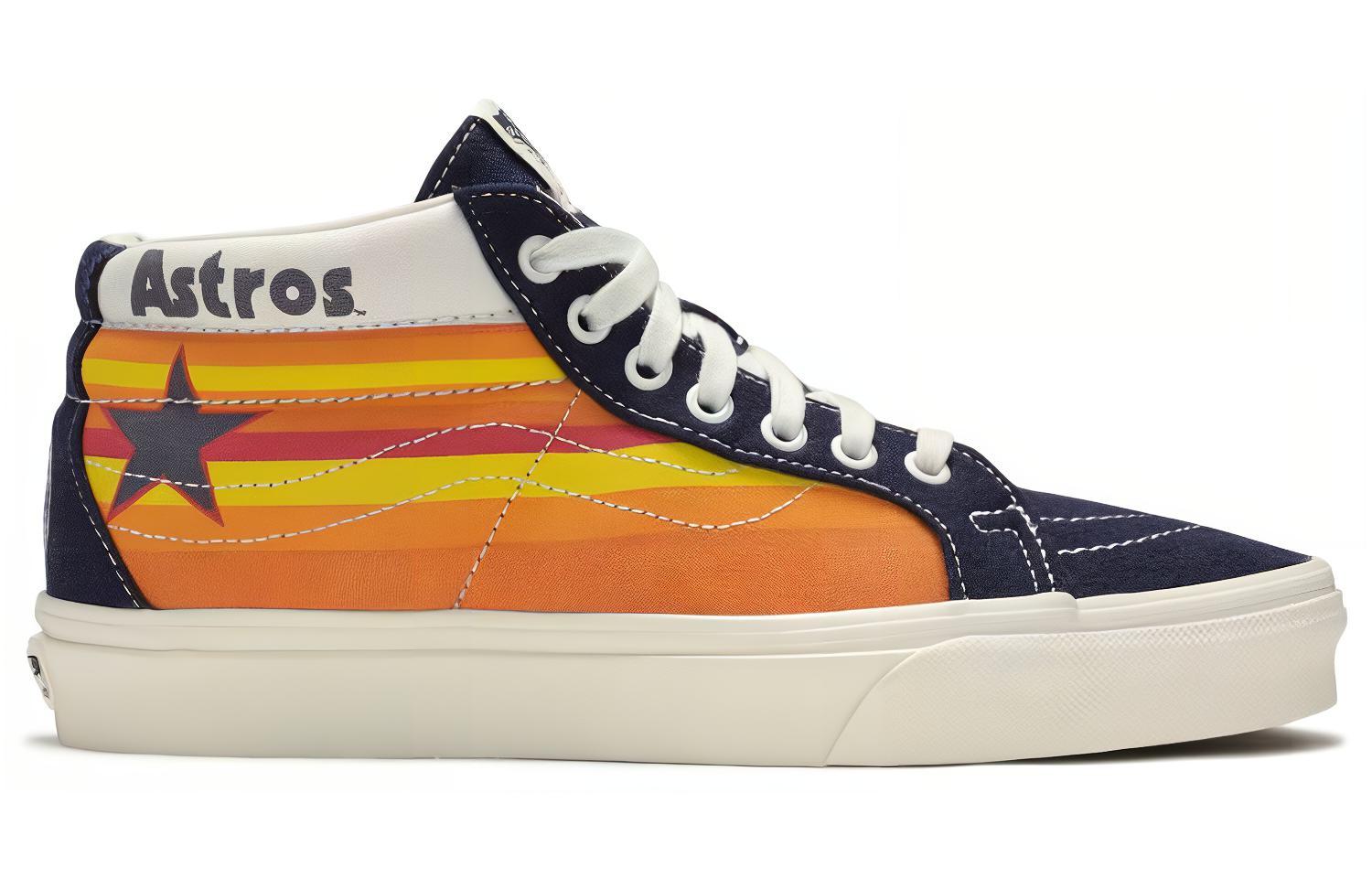 Order MLB x 반스 SK8-Mid Reissue 'Astros' VN0A3MV8RTI VN0A3MV8RTI