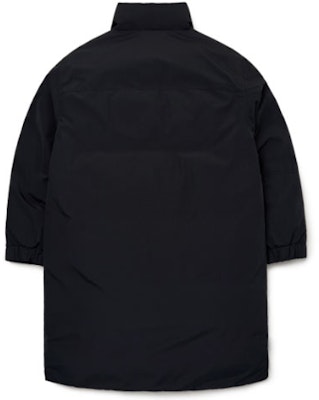 MLB 洋基黑色質感中長款羽絨外套 男女款 帶標誌立領設計 3ADJJ0116-50BKS Lookbook MLB 洋基黑色質感中長款羽絨外套 男女款 帶標誌立領設計 3ADJJ0116-50BKS