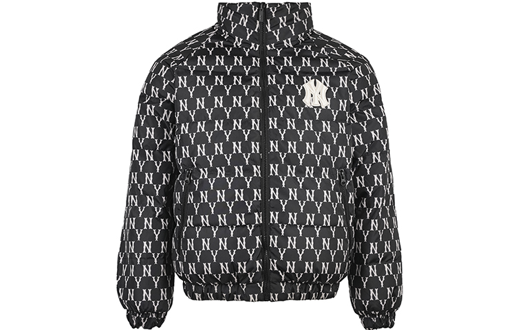 Order Chaqueta Puff Unisex Invierno Yankees MLB Negra Reversible Logo Vintage Corta 31DJM2061-50L