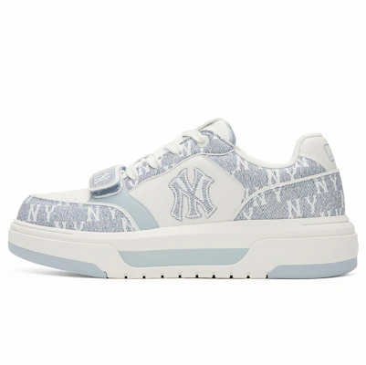 MLB Yankees Blauwe Denim Monogram Plateau Sneakers Retro Casual Stijl 3ASXM026N-50BLS Buy MLB Yankees Blauwe Denim Monogram Plateau Sneakers Retro Casual Stijl 3ASXM026N-50BLS