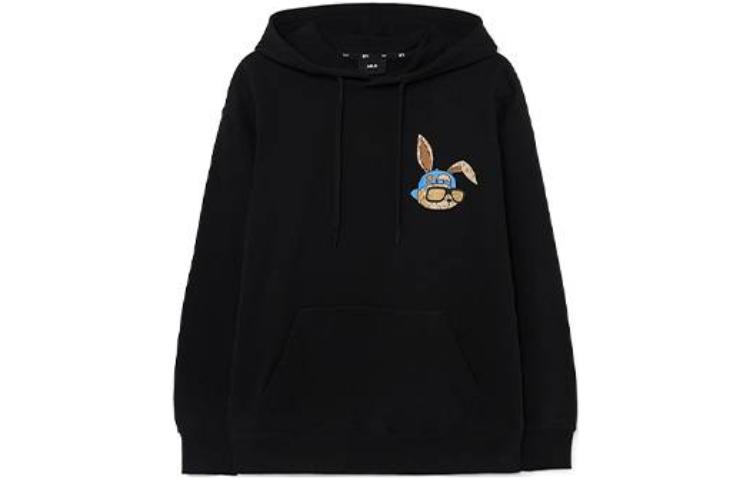 MLB Yankees Cartoon Print Hoodie Unisex Black 3AHDQ0131-50BKS 圖 3