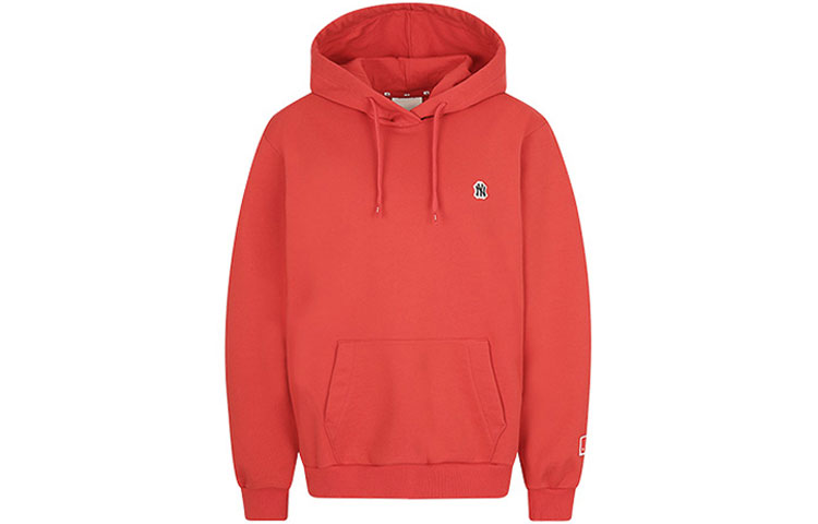 MLB Yankees Cartoon Series Embroidered Hoodie Orange Unisex Long Sleeve 31HD02011-50R