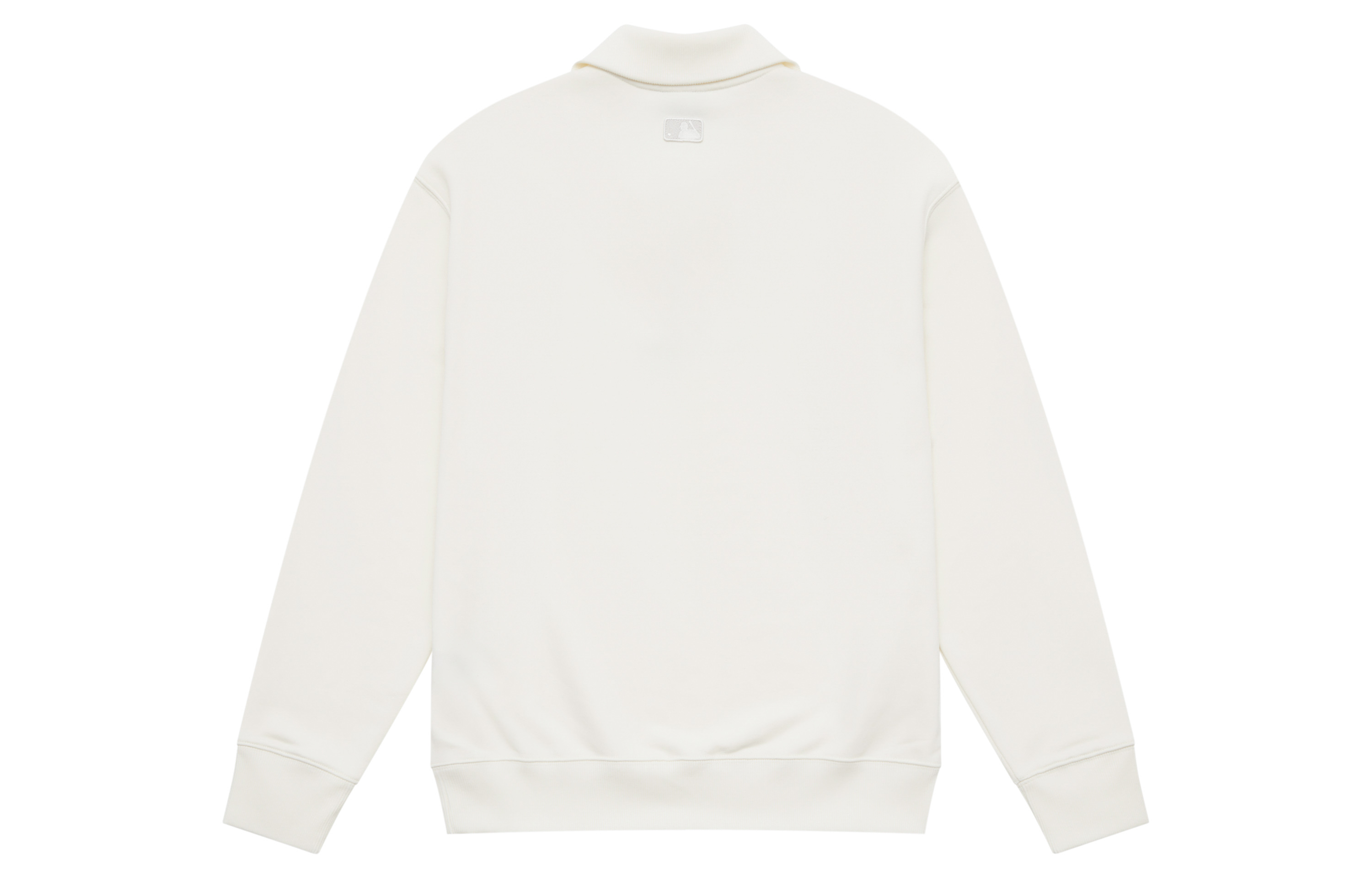 MLB Yankees Cream Retro Collar Half-Zip Graphic Unisex Sweatshirt 3AMTV0244-50CRS 圖 3