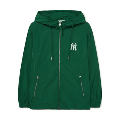 MLB Yankees Green Hoodie Zip-Up Jacket Unisex Casual Sweatshirt 3AWJB0731-50GNN