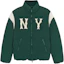 Buy MLB 洋基隊Logo拉鍊羽絨外套 男女長袖 - 深綠色. 3ADJV1146-50GND