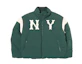 Order MLB 洋基隊Logo拉鍊羽絨外套 男女長袖 - 深綠色. 3ADJV1146-50GND