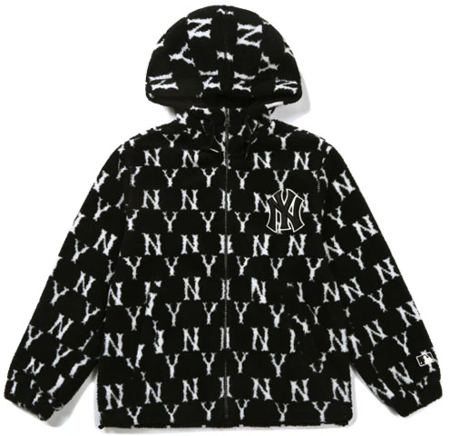 mlb-yankees-monogram-sherpa-logo-hoodie-jacket-unisex-black-31-jpfm-061-50-l