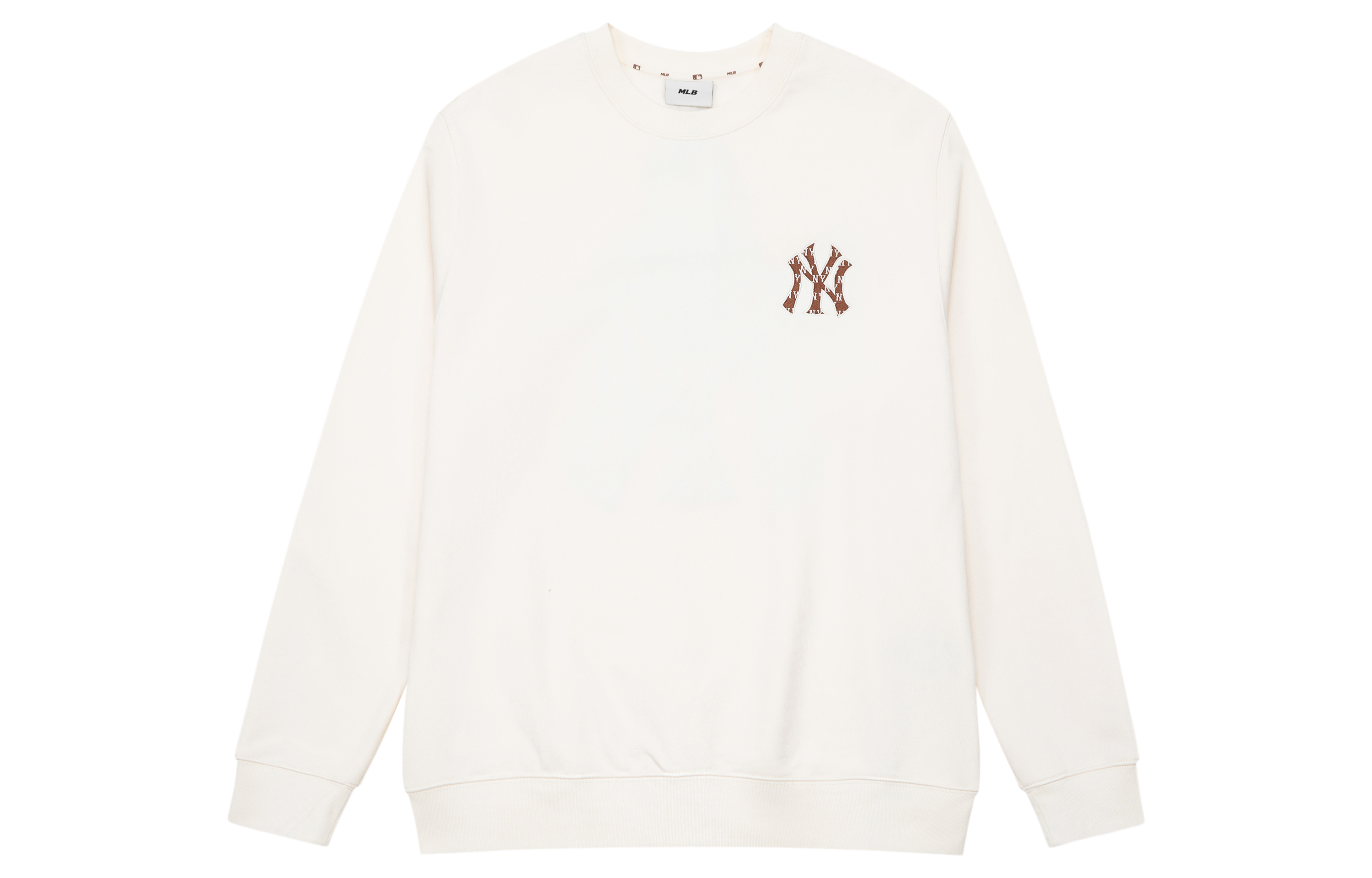 MLB Yankees Red Sox FW23 White Crewneck Sweatshirt Unisex Logo Print 3AMTM1234-50CRS 圖 3