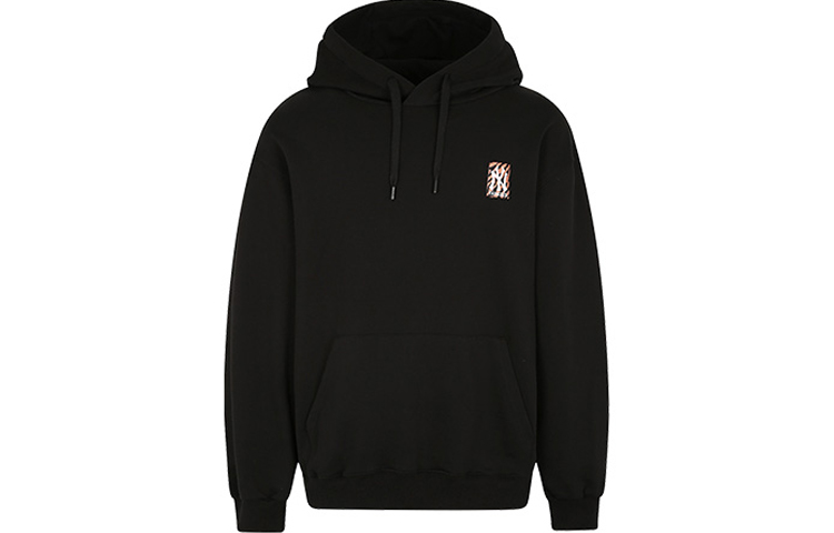 MLB Yankees Small Logo Embroidered Drawstring Hoodie Unisex Black 31HDZ1941-50L