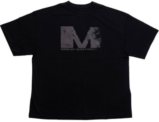 MM6 Maison Margiela Black Alphabet Crewneck Short Sleeve T-Shirt SH0GC0048-S24312-900 Buy MM6 Maison Margiela Black Alphabet Crewneck Short Sleeve T-Shirt SH0GC0048-S24312-900
