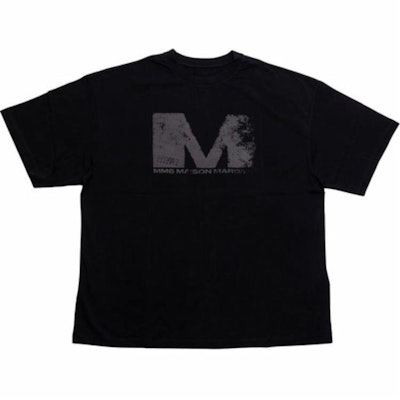 MM6 Maison Margiela Black Alphabet Crewneck Short Sleeve T-Shirt SH0GC0048-S24312-900 Order MM6 Maison Margiela Black Alphabet Crewneck Short Sleeve T-Shirt SH0GC0048-S24312-900