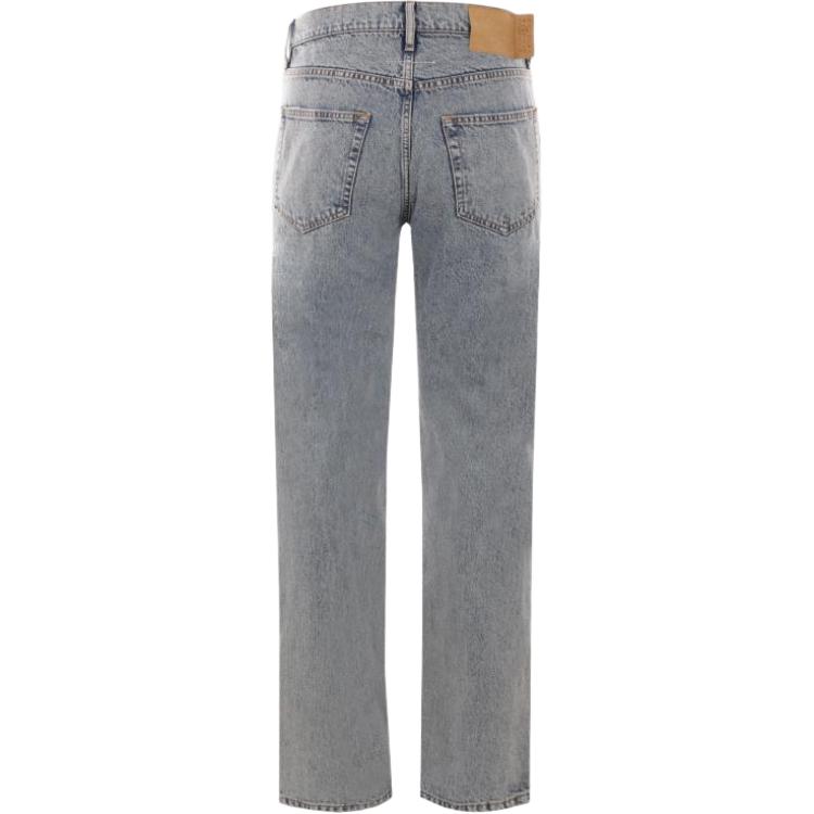 MM6 Maison Margiela  Blue Colorblock Straight-Leg Buttoned Jeans. SH0LA0006S30844-962 圖 3