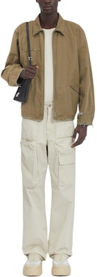 MM6 메종 마르지엘라 캐주얼 솔리드 브라운 긴팔 자켓. SH0AM0029S78548706 Lookbook MM6 메종 마르지엘라 캐주얼 솔리드 브라운 긴팔 자켓. SH0AM0029S78548706