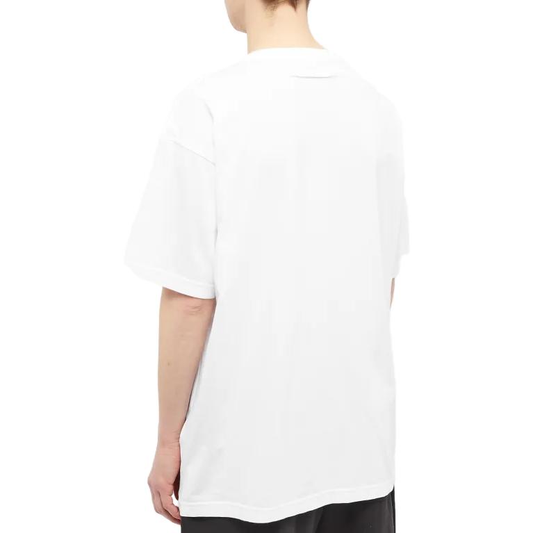 MM6 Maison Margiela  White Number Print Crewneck Short Sleeve T-Shirt. S62GD0146S23588-100 圖 4
