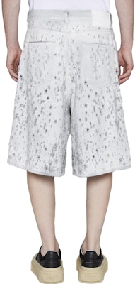 MM6 메종 마르지엘라 디스트레스트 데님 반바지 화이트 S62MU0042S30863100 Shop MM6 메종 마르지엘라 디스트레스트 데님 반바지 화이트 S62MU0042S30863100