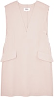 MM6 Maison Margiela FW22 Pink Sleeveless V-Neck Pocket A-Line Dress S52CT0730S54898109 MM6 Maison Margiela FW22 Pink Sleeveless V-Neck Pocket A-Line Dress S52CT0730S54898109