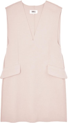 MM6 Maison Margiela FW22 Pink Sleeveless V-Neck Pocket A-Line Dress S52CT0730S54898109 Buy MM6 Maison Margiela FW22 Pink Sleeveless V-Neck Pocket A-Line Dress S52CT0730S54898109