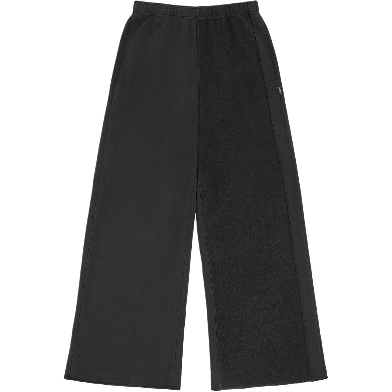 MM6 Maison Margiela FW24  High-Waisted Wide-Leg Elastic Pants Black SH0KA0024M25004-899