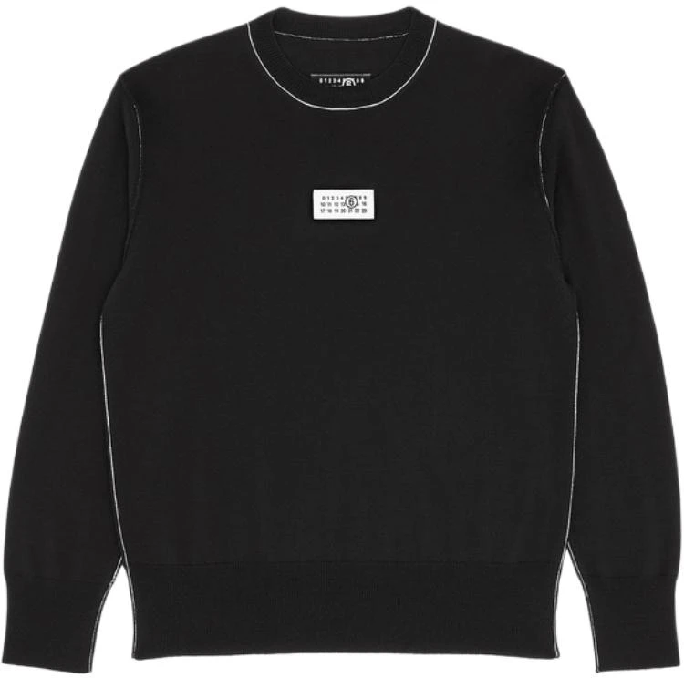 mm-6-maison-margiela-fw-24-minimalist-numeric-logo-pullover-sweater-black-men-s-sh-0-hl-0017-m13037-900