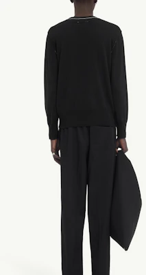MM6 Maison Margiela FW24 Minimalist Numeric Logo Pullover Sweater Black Men’s. SH0HL0017M13037-900 Shop MM6 Maison Margiela FW24 Minimalist Numeric Logo Pullover Sweater Black Men’s. SH0HL0017M13037-900