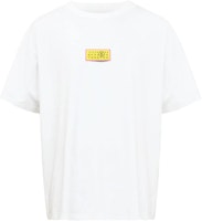 MM6 Maison Margiela FW24 Numeric Pattern Patch Crewneck Oversized Tee White SH2GC0012S23588-WHITE MM6 Maison Margiela FW24 Numeric Pattern Patch Crewneck Oversized Tee White SH2GC0012S23588-WHITE