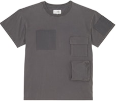 MM6 Maison Margiela Grey Crewneck Pocket T-Shirt Casual Tee SH0GC0022S24311860 MM6 Maison Margiela Grey Crewneck Pocket T-Shirt Casual Tee SH0GC0022S24311860