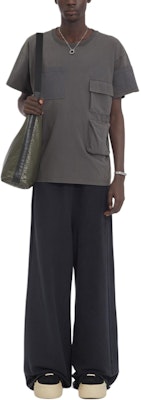 MM6 メゾン マルジェラ グレー クルーネック ポケット付き Tシャツ カジュアル SH0GC0022S24311860 Lookbook MM6 メゾン マルジェラ グレー クルーネック ポケット付き Tシャツ カジュアル SH0GC0022S24311860