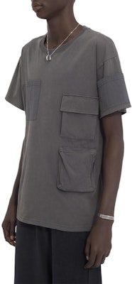 MM6 メゾン マルジェラ グレー クルーネック ポケット付き Tシャツ カジュアル SH0GC0022S24311860 Details for MM6 メゾン マルジェラ グレー クルーネック ポケット付き Tシャツ カジュアル SH0GC0022S24311860