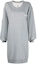 Buy MM6 Maison Margiela Grey Frayed Zip Pocket Long Sleeve Dress SS22 S52CT0726S25387858M