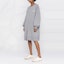 Purchase MM6 Maison Margiela Grey Frayed Zip Pocket Long Sleeve Dress SS22 S52CT0726S25387858M