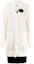 Order MM6 Maison Margiela Layered Cardigan Brooch Long Sleeve Dress White FW21 S52CT0622S17771003F