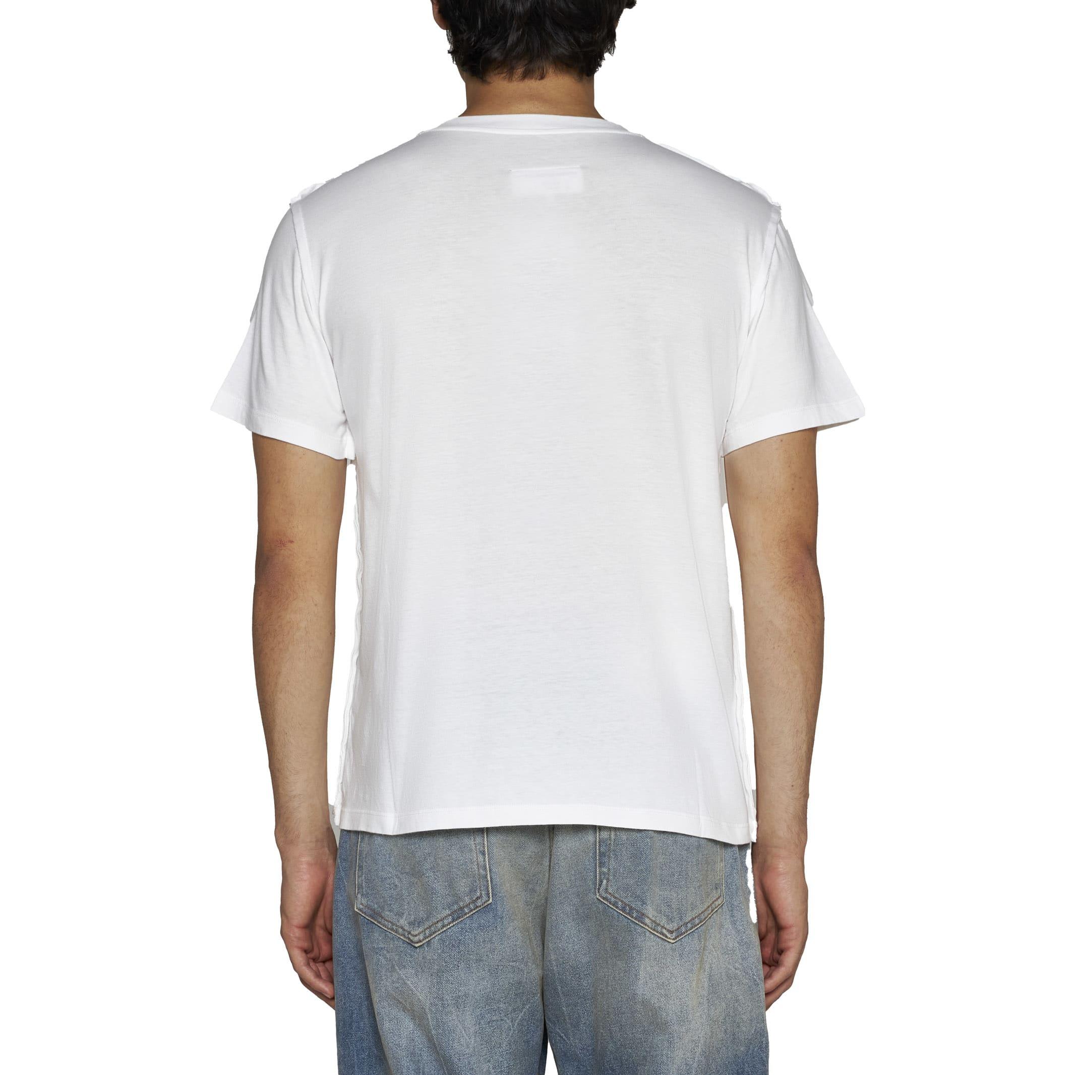 MM6 Maison Margiela Number Print Crewneck Short-Sleeve T-Shirt Men’s White S62GD0165S23588101 圖 4