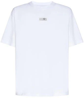 MM6 メゾン マルジェラ オーバーサイズ レタープリント Tシャツ ユニセックス ホワイト. SH0GC0017S24312100 Order MM6 メゾン マルジェラ オーバーサイズ レタープリント Tシャツ ユニセックス ホワイト. SH0GC0017S24312100