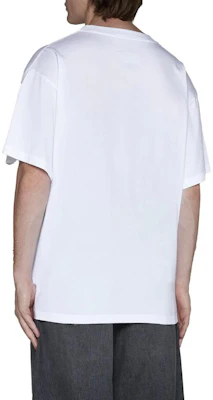 MM6 メゾン マルジェラ オーバーサイズ レタープリント Tシャツ ユニセックス ホワイト. SH0GC0017S24312100 Purchase MM6 メゾン マルジェラ オーバーサイズ レタープリント Tシャツ ユニセックス ホワイト. SH0GC0017S24312100