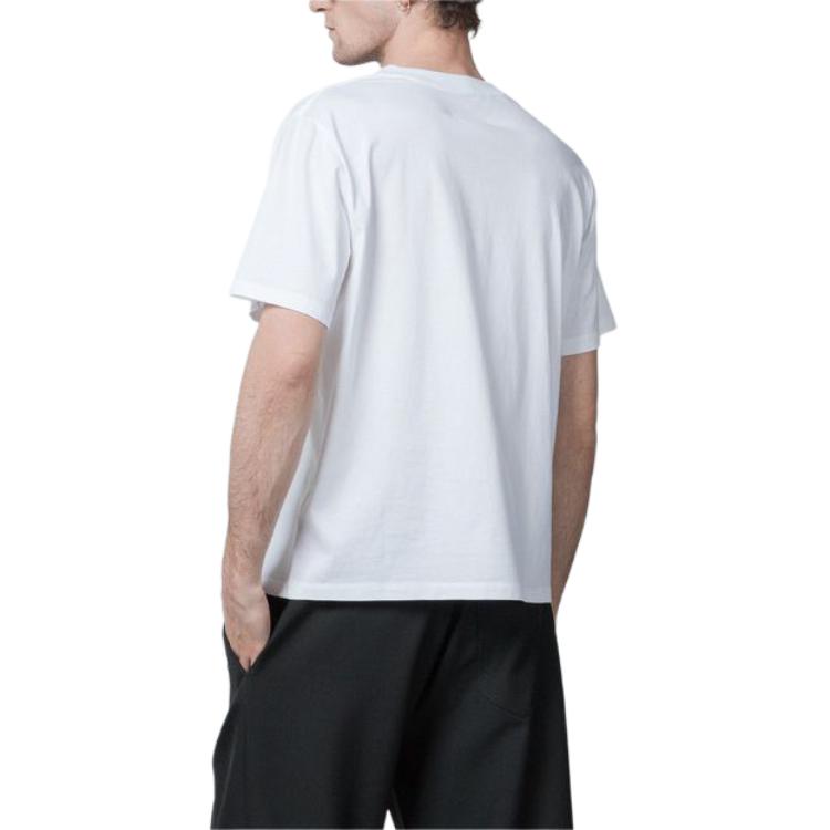 MM6 Maison Margiela Pass Design Graphic Print Cotton T-Shirt Unisex White. SH0GC0011S24312-100 圖 4