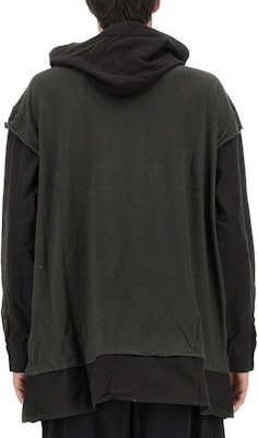 MM6 メゾン マルジェラ パッチワーク プルオーバー フーディー ブラック S52NH0010STJ381955 Lookbook MM6 メゾン マルジェラ パッチワーク プルオーバー フーディー ブラック S52NH0010STJ381955