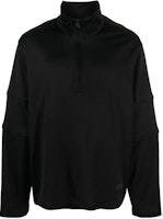 MM6 Maison Margiela Solid Black Long Sleeve Turtleneck Shirt S52GU0206S23008 MM6 Maison Margiela Solid Black Long Sleeve Turtleneck Shirt S52GU0206S23008