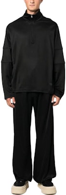 Camiseta de Manga Larga Negra con Cuello Alto MM6 Maison Margiela S52GU0206S23008 Lookbook Camiseta de Manga Larga Negra con Cuello Alto MM6 Maison Margiela S52GU0206S23008