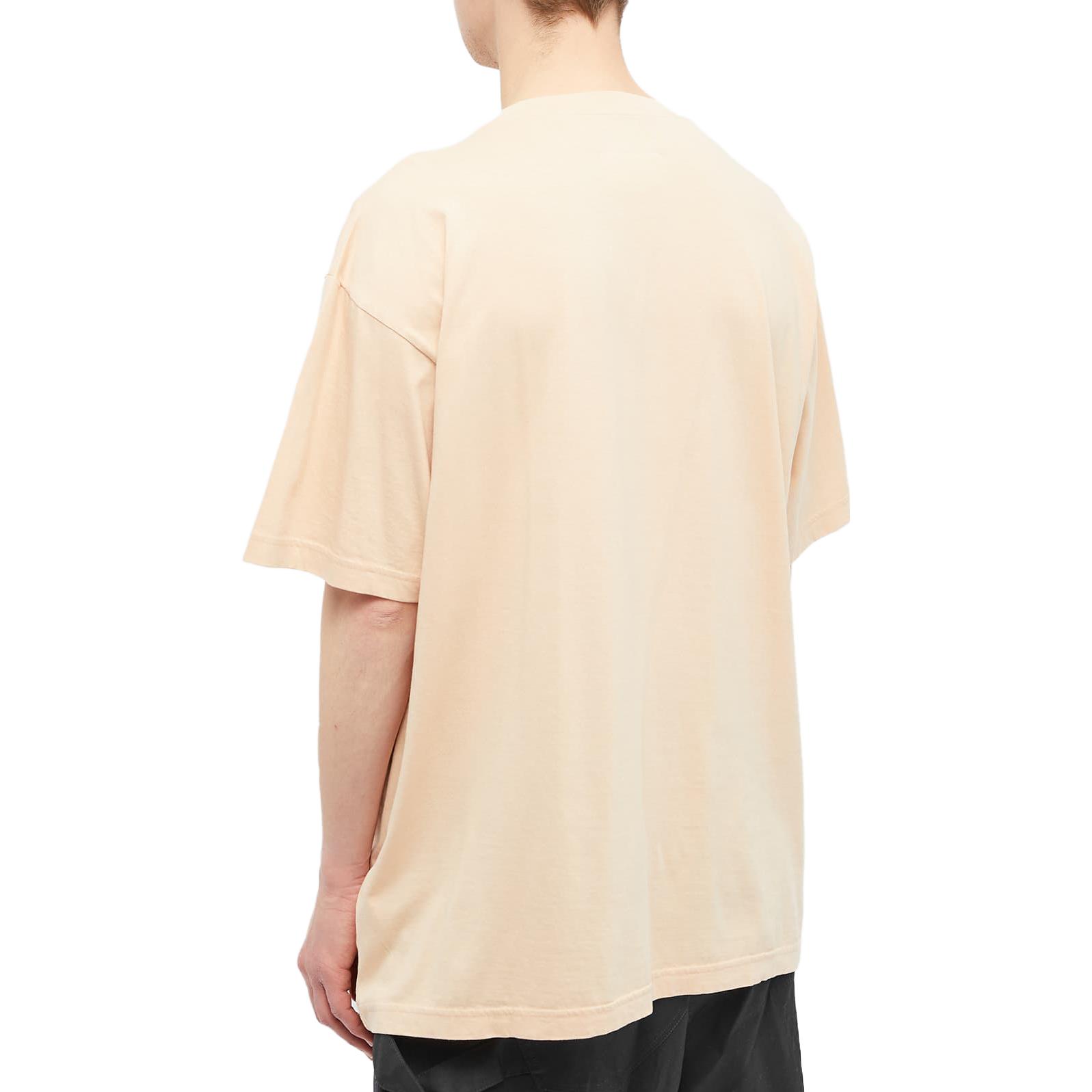 Shop MM6 Maison Margiela 素色圓領休閒短袖T恤 S62GD0146S23588-124