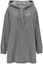 Buy MM6 Maison Margiela Solid Logo Print Hoodie Dress Grey S52DA0013S25387853M